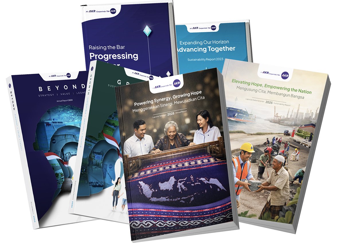 Annual & Sustainability Report AKR Corporindo 2023–2025
